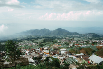 A beautiful landscape view from Nepal Van Java, Indonesia