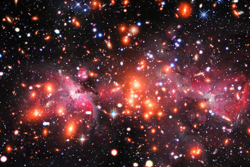 Galaxy and stars. The elements of this image furnished by NASA.