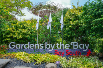 Garden by the bay at Singapore city.