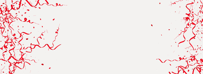 Burgundy Star Fun Vector Panoramic Grey