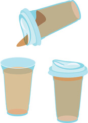 illustration of a cup