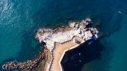 Bolivia square aerial view, Piombino