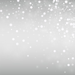 Obraz premium Light Blizzard Vector Silver Background. Abstract