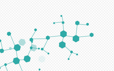 Medicine Chemical Structure Vector Transparent
