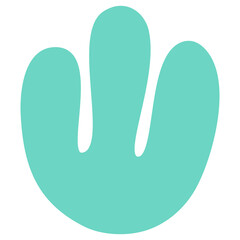 Hand Drawn Organic Shape 