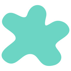 Hand Drawn Organic Shape 