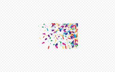 Festive Shine Top Vector Transparent Background.