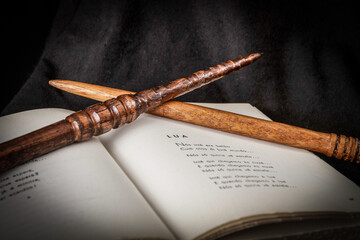 magic stick old book, Magic wand