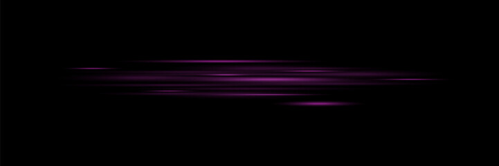 Modern wide abstract technology background with glowing high speed and motion light effect. Vector illustration