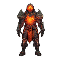 Fototapeta premium Rpg icon armor