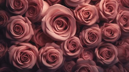 Pink Rose background, Image Ai Generated