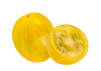 cherry Tomatoes isolated on transparent png