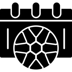 Football Schedule Icon
