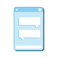 Fototapeta premium User Intrface Chat Tab