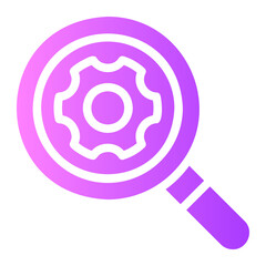 reviewing gradient icon