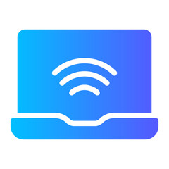 wifi gradient icon