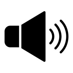 volume glyph icon