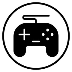 gaming glyph icon