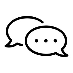 chat line icon