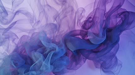 Fototapeta na wymiar Purple Smoke created with Generative AI Technology, ai, generative