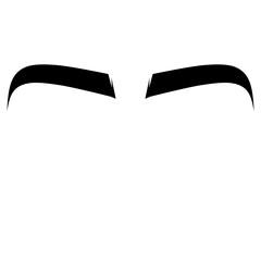 Eyebrow element illustration