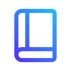 book gradient icon