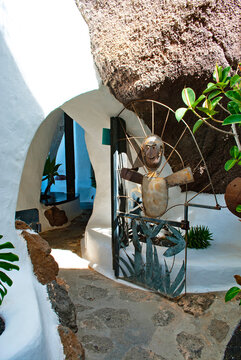 Lagomar - Lanzarote. Nature architecture. 