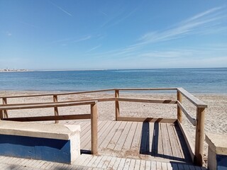 mar, costa, acuático, roca, playa, naturaleza, paisaje, cielo, arena, viajando, vacaciones,denia