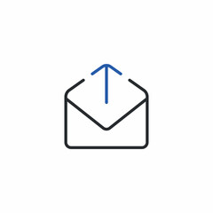 Message Letter Envelope Send Arrow up