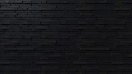 Fototapeta na wymiar Brick texture dark brown background