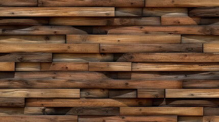 Brown wood texture background coming from natural tree. The wooden panel has a beautiful dark pattern, hardwood floor texture. Generative AI