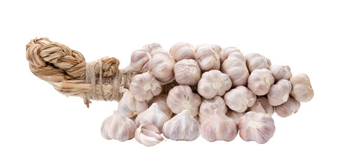Garlic isolated on transparent png