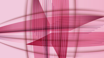 Abstract soft pink geometry background.