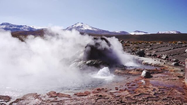 El Tatio geyser field, San Pedro de Atacama, Chile