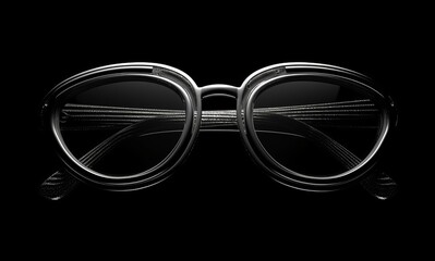 Fototapeta na wymiar model of sun glasses with black frame