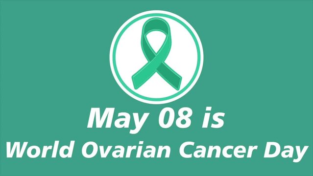 Animation video about world ovarian cancer day