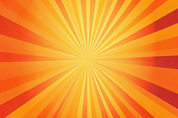 Fond d'écran d'un soleil éclatant orange et jaune » IA générative