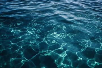 Fond d'écran d'une eau cristalline » IA générative