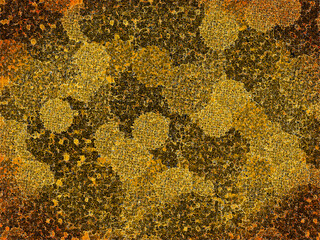 枯れた苔のイラスト