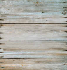 Fototapeta premium Light old boards. Wooden light background. Painted wood. Advertising, banner, sale.