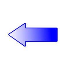 blue arrow icon