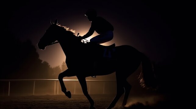 Horse Racing Silhouette Images – Browse 34,758 Stock Photos, Vectors