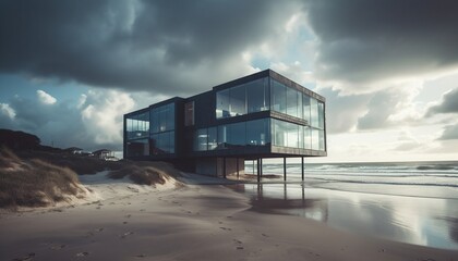 Beach house, Generative AI