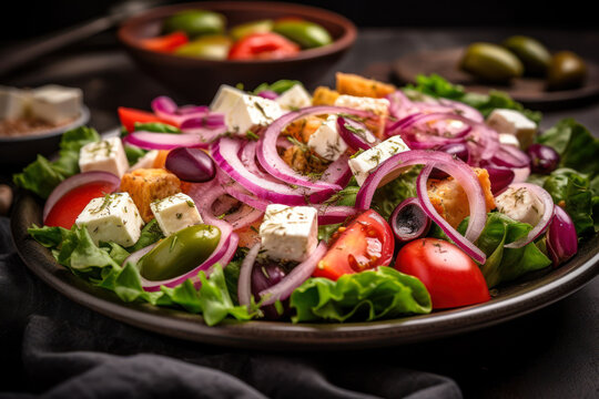 freshness greek salad generative ai