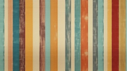 vintage colored strips leading from top to bottom. background wallpaper texture. Generative AI