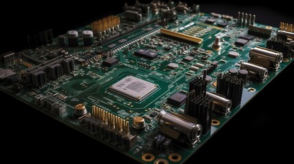 AI ergative, Complex PC Printed Circuit Board