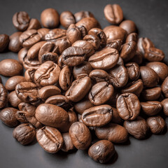 Fototapeta premium Coffee, Coffee Beans, AI