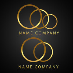 Golden rings company logo