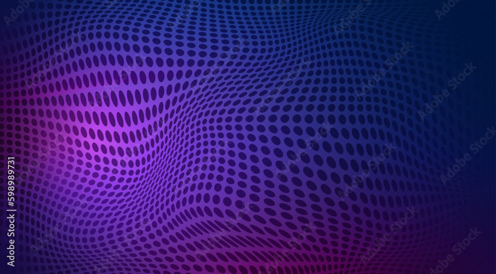 Sticker abstract background from circles. circles and waves