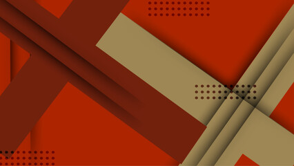Abstract red geometrical background illustration
